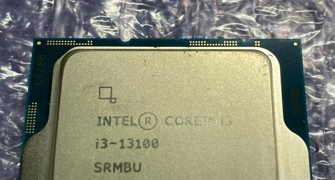 Intel Core i3-13100 2個セット