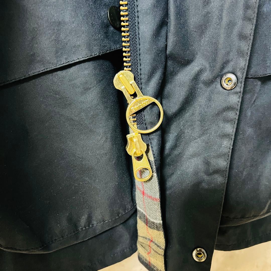 Babour BEAUFORT SL 38 ワックスドジャケット ネイビー