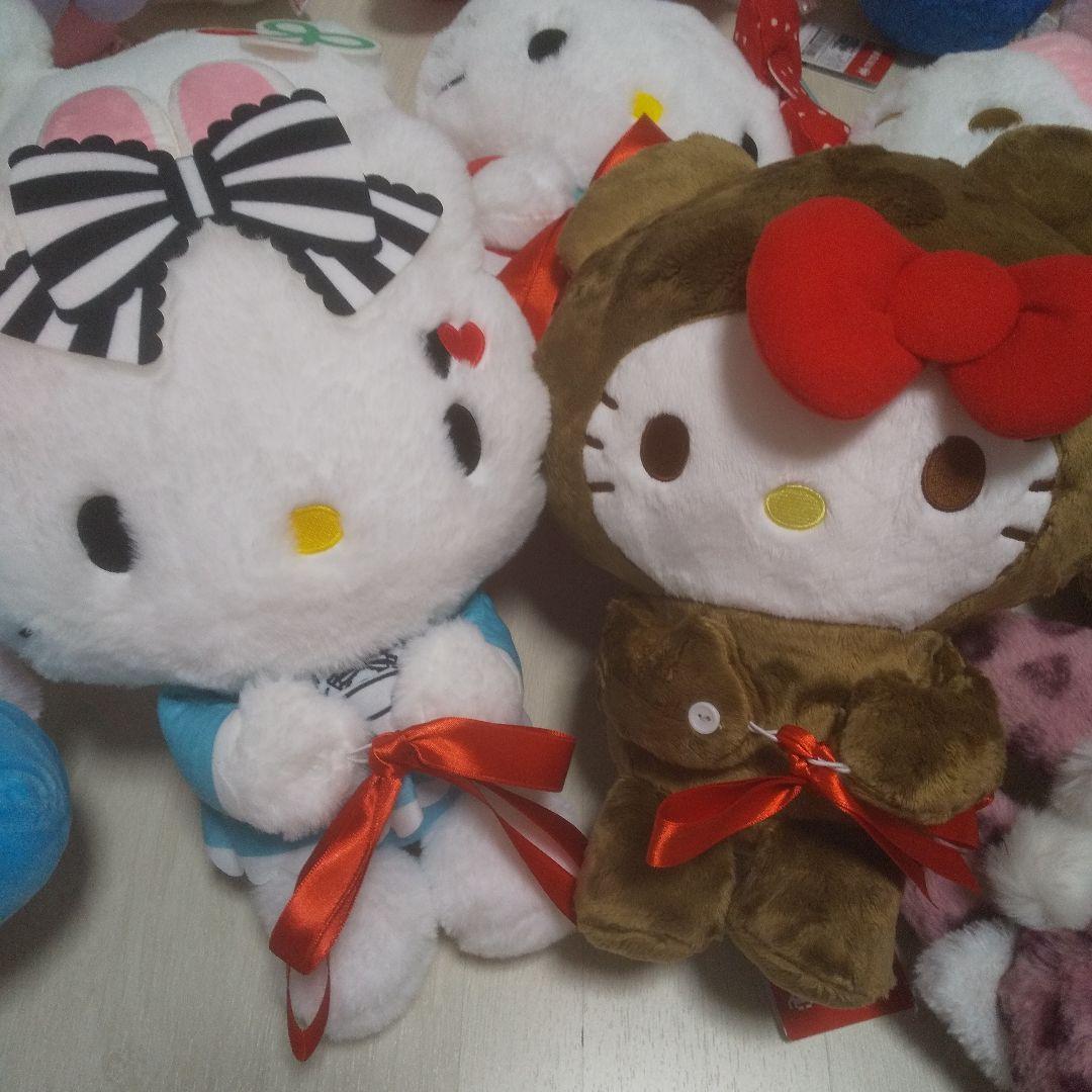 り*ん様 ハローキティ ぬいぐるみ ドール サンリオ キティ まとめ売り 日焼け