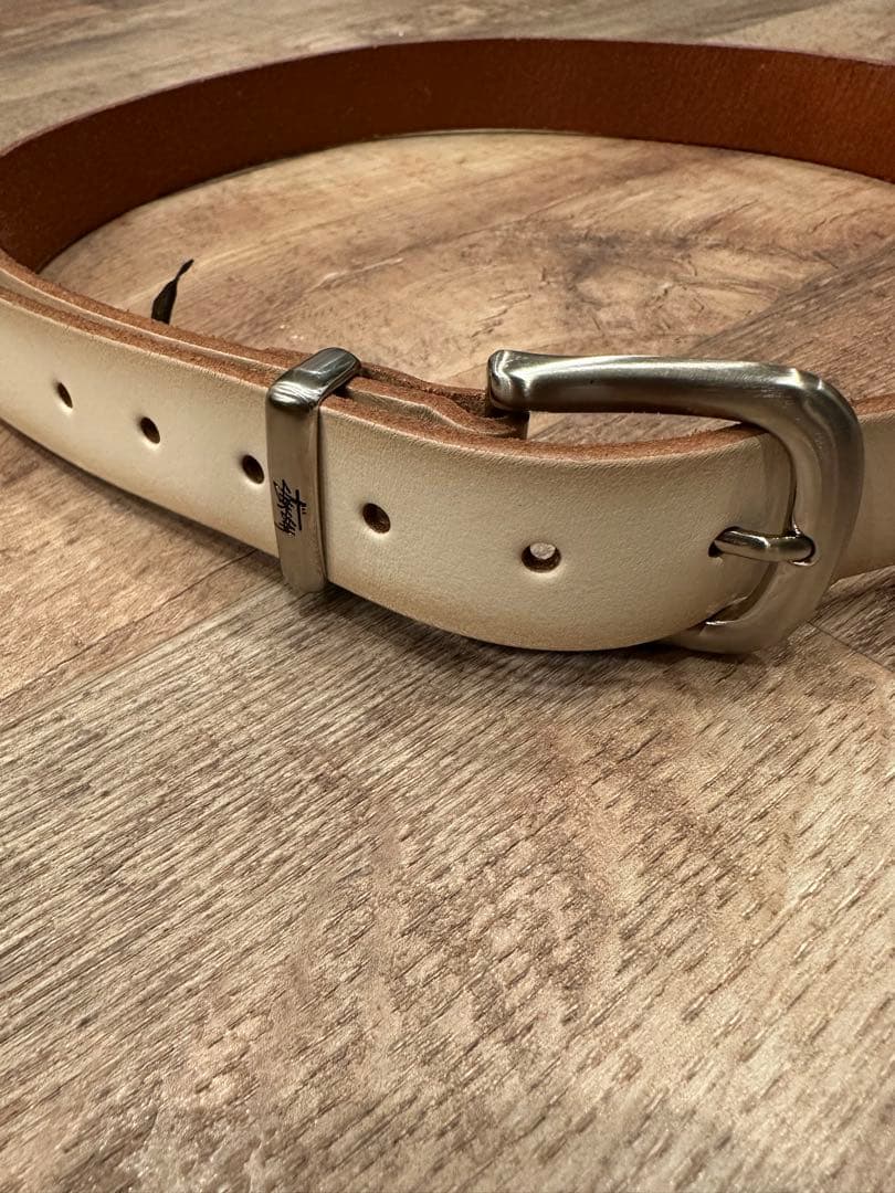 Stussy l S Tip Belt L/XL 白