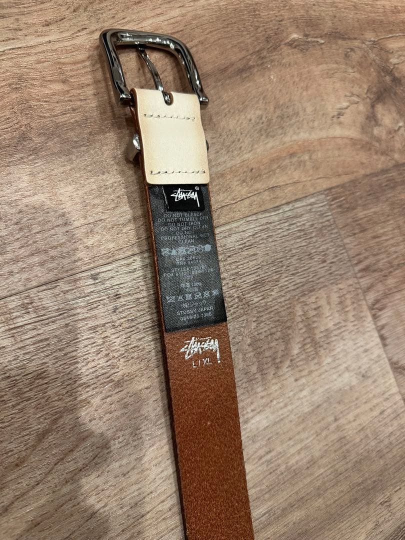 Stussy l S Tip Belt L/XL 白