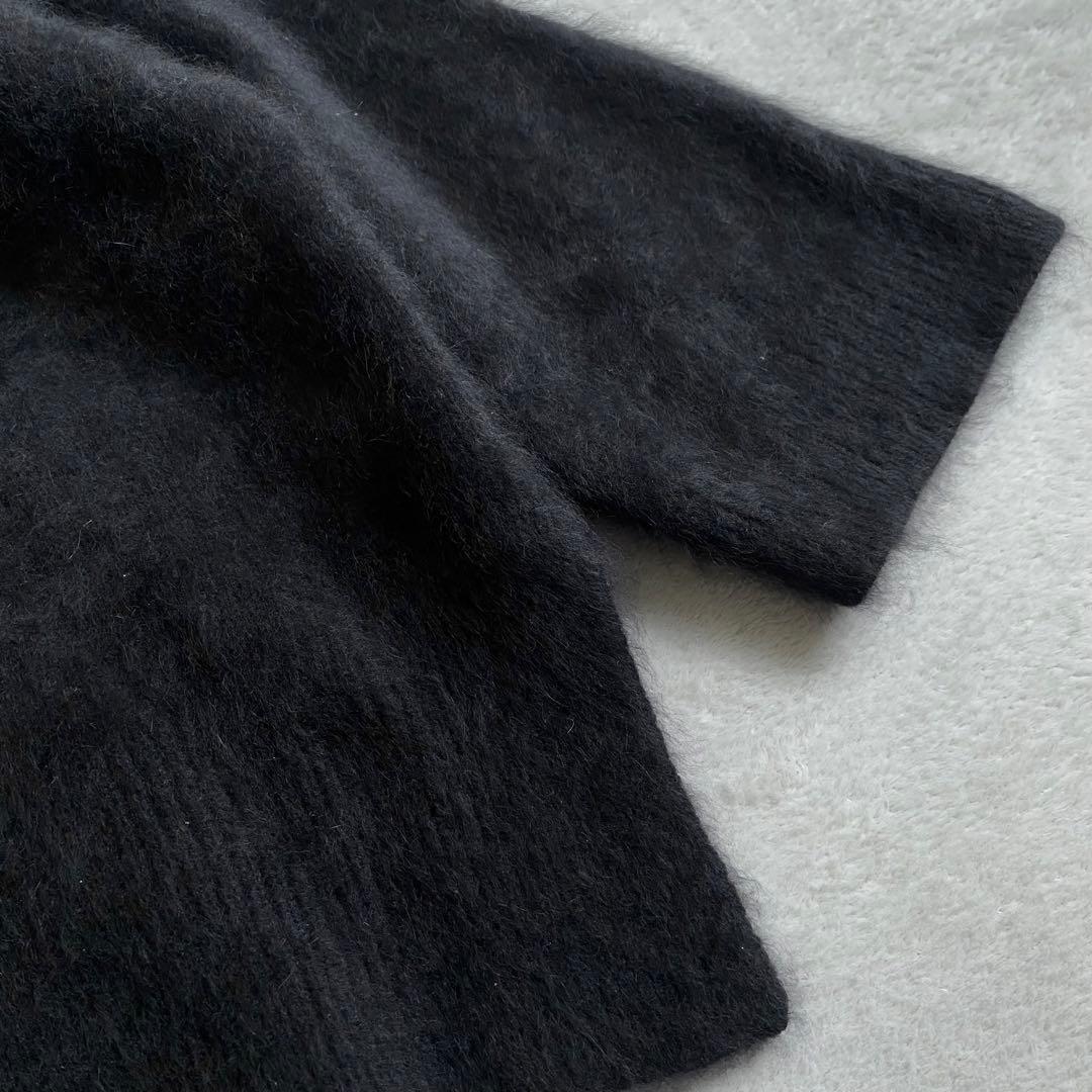 【ほぼ未使用✨】Deuxieme Classe ふわふわ　シャギーニット　黒