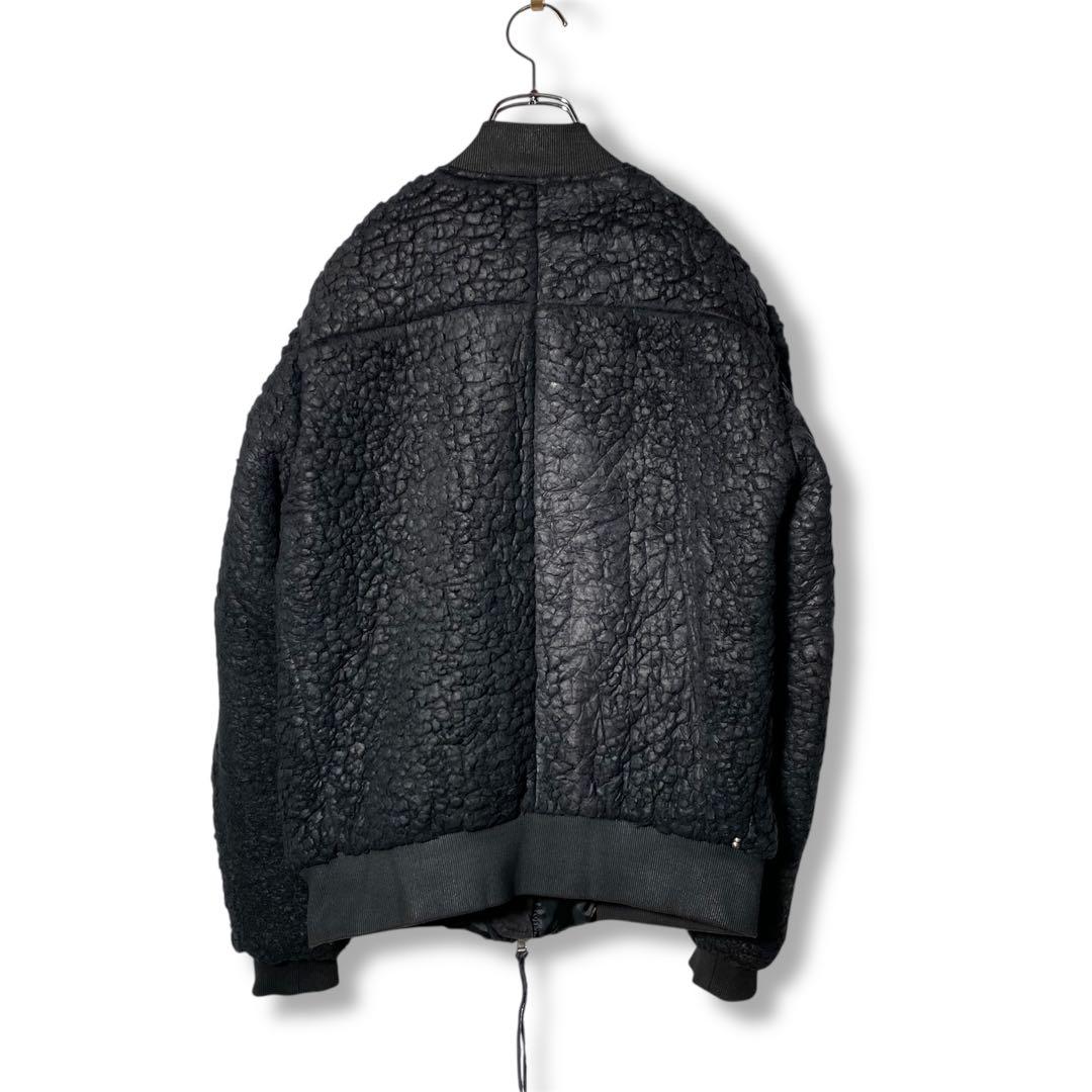 archive kmrii boa MA-1 bomber jacket 黒 2