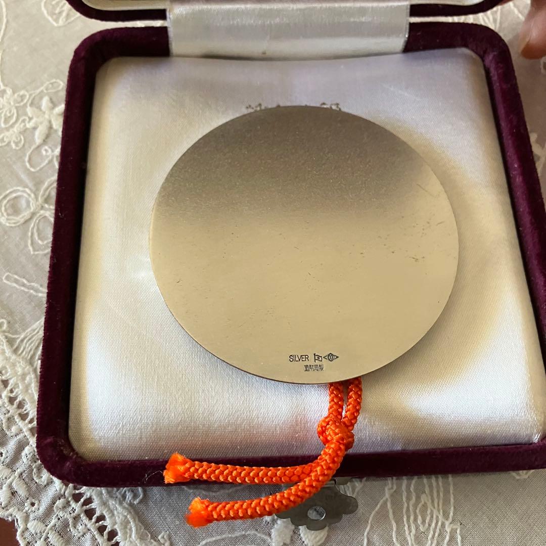 純銀　文鎮　SILBER1000