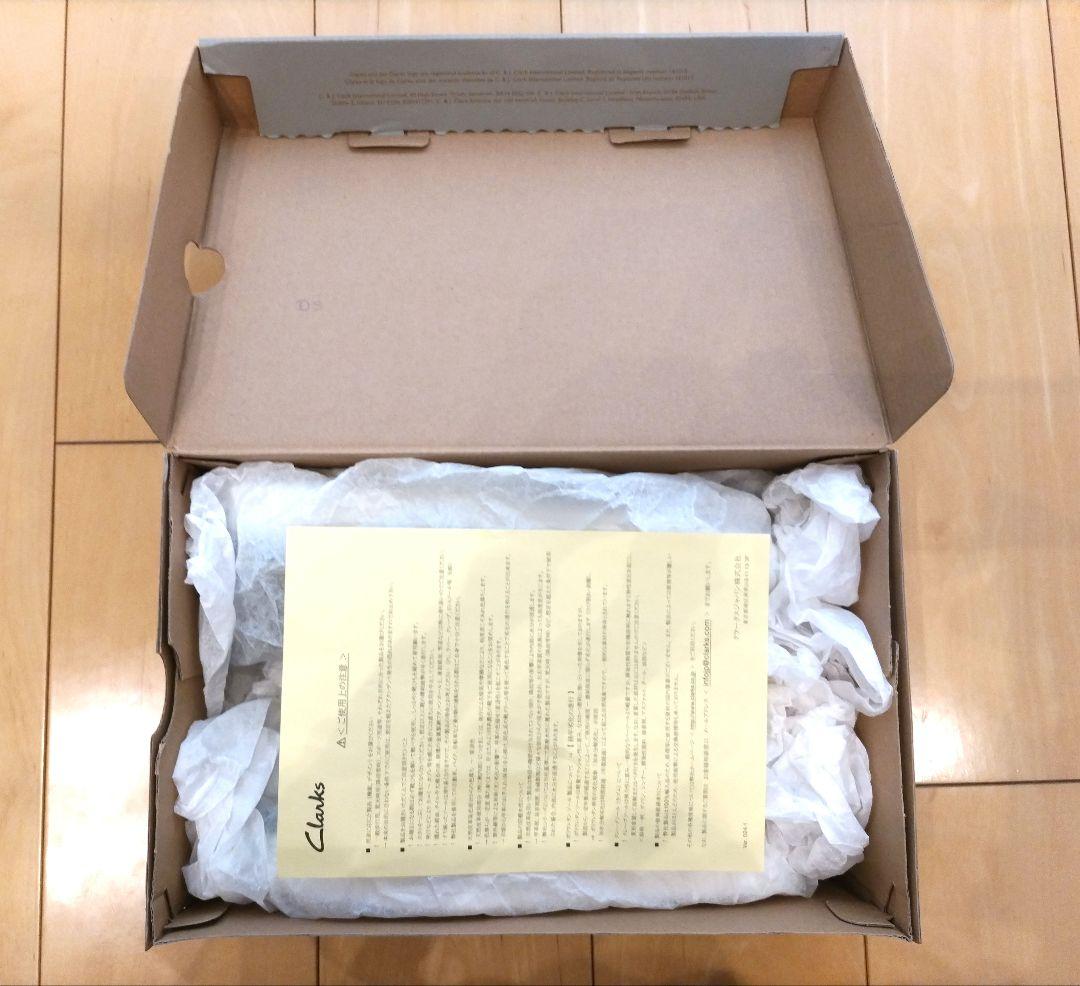 Clarks アンコスタレース (ネイビーレザー)