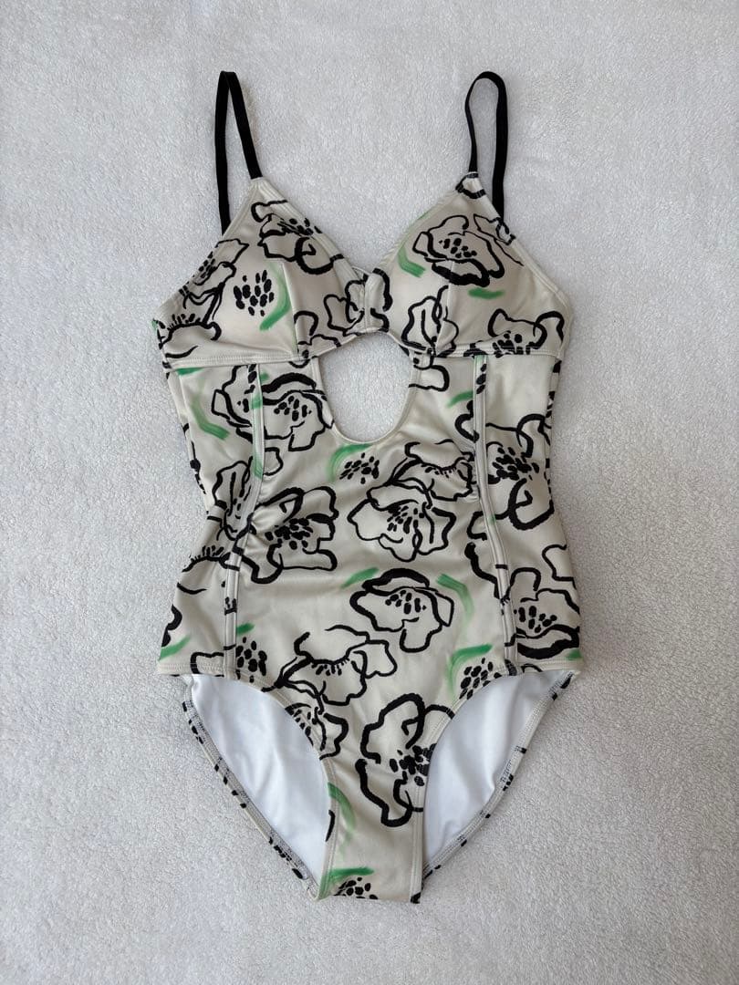 水着・ラッシュガード Knuth Marf flower paint swimwear
