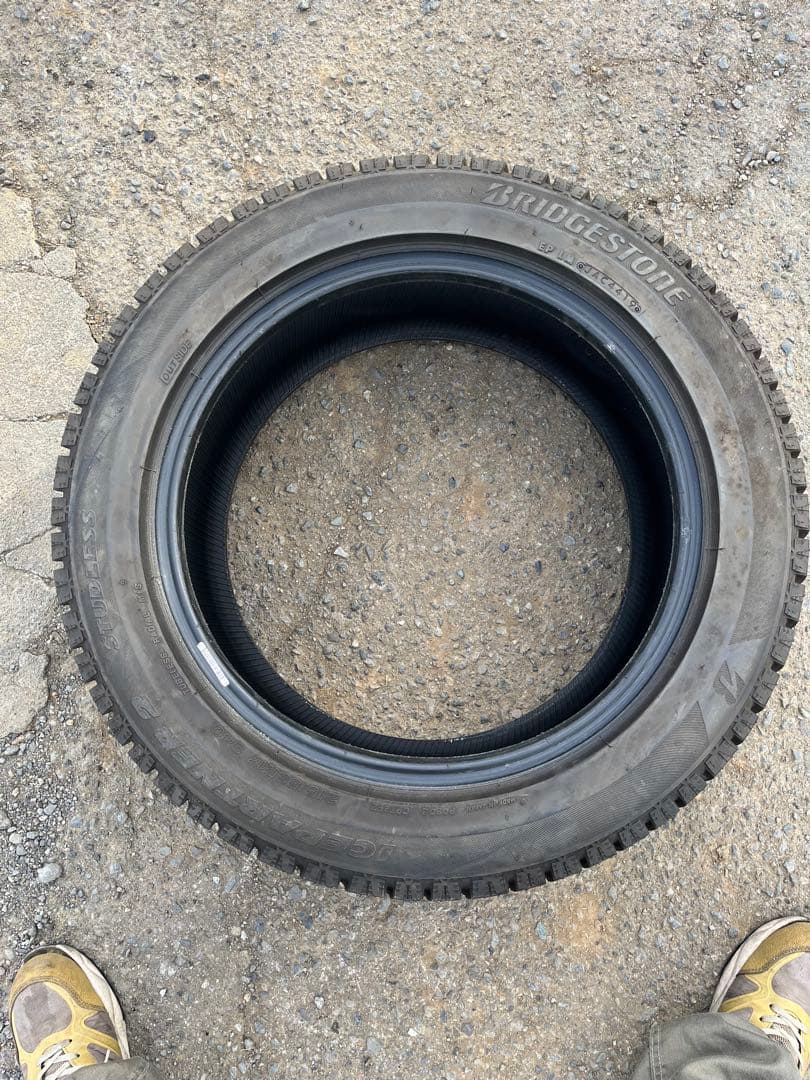 2本 バリ山！BRIDGESTONE 215/55r17 19年製