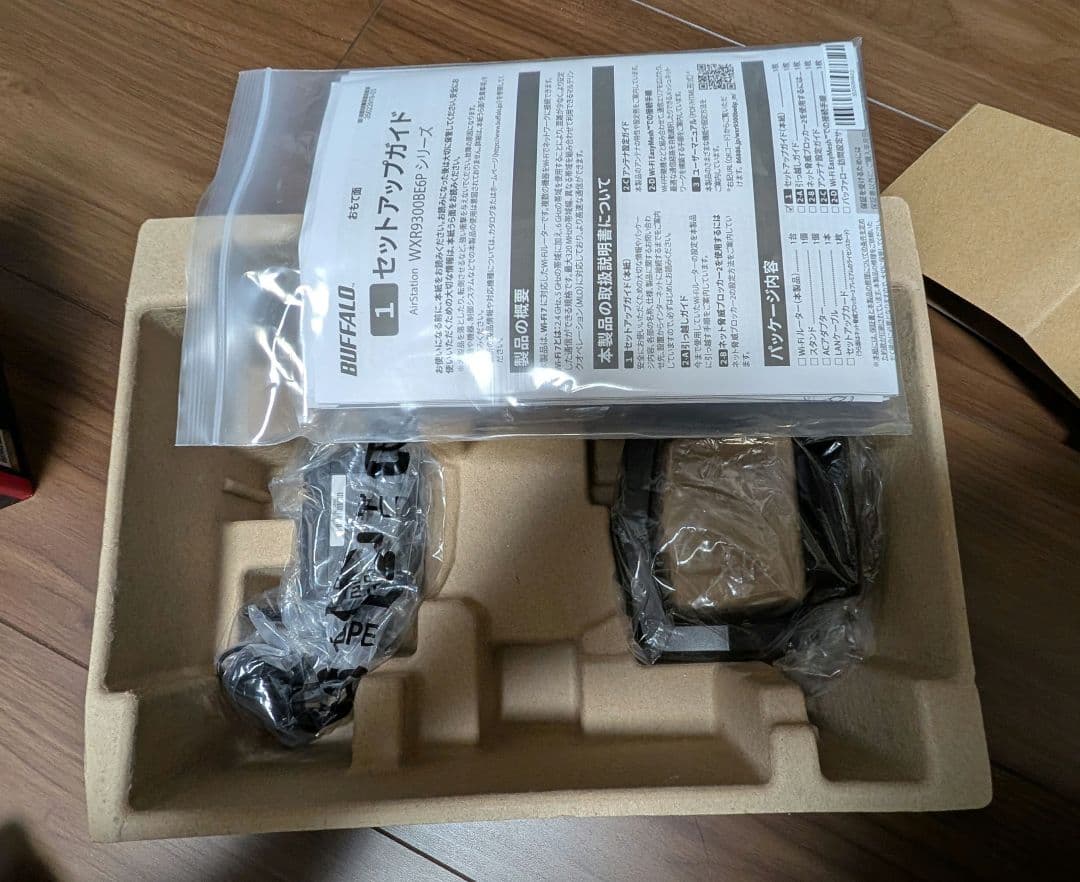 Buffalo WXR9300BE6P Wi-Fiルーター