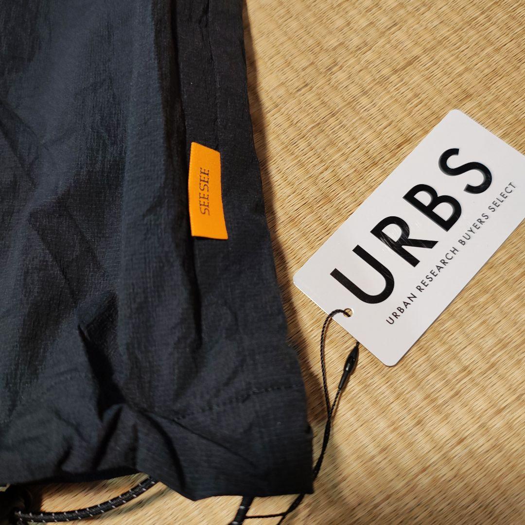 【新品 未使用】SEE SEE SUPER BIG NYLON HOODY 訳有