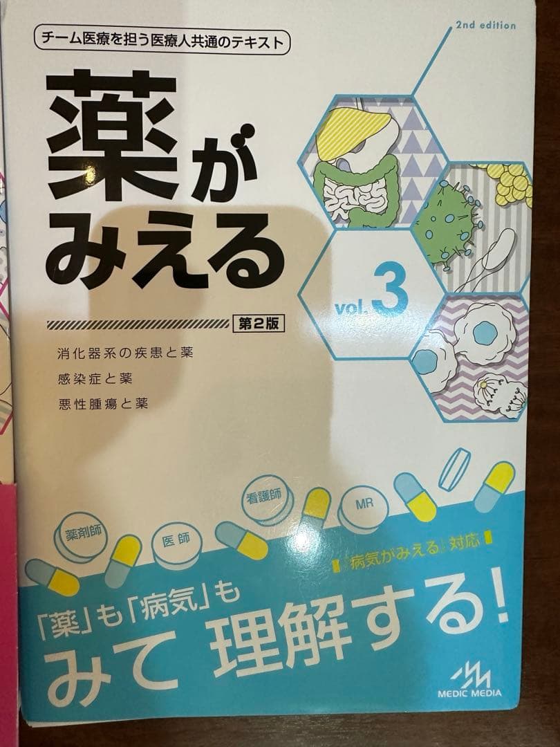 薬がみえる 第2版 vol.1 vol.2 vol.3