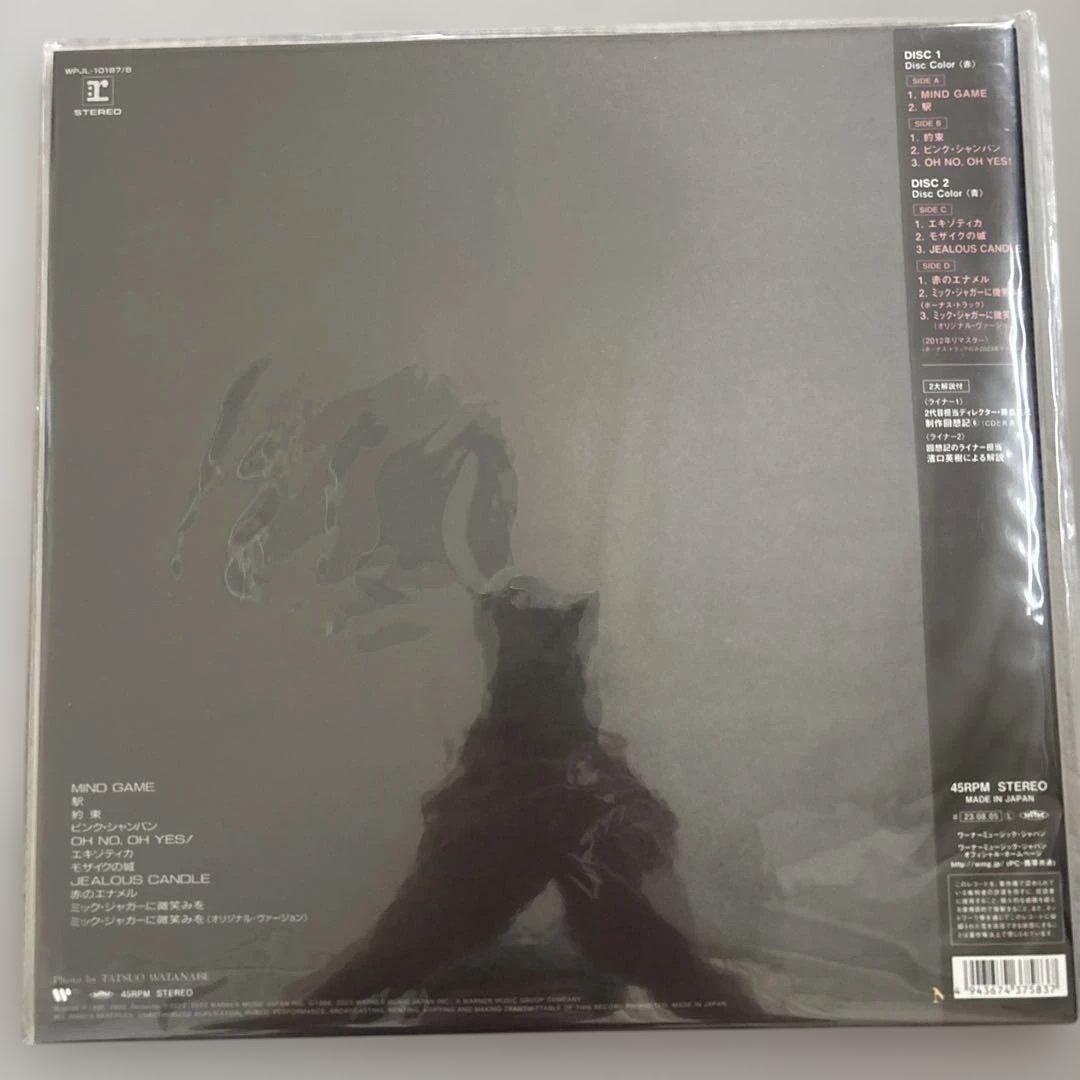 中森明菜 クリムゾン +1 カラー・ヴァイナル　新品‼︎ アナログレコードです