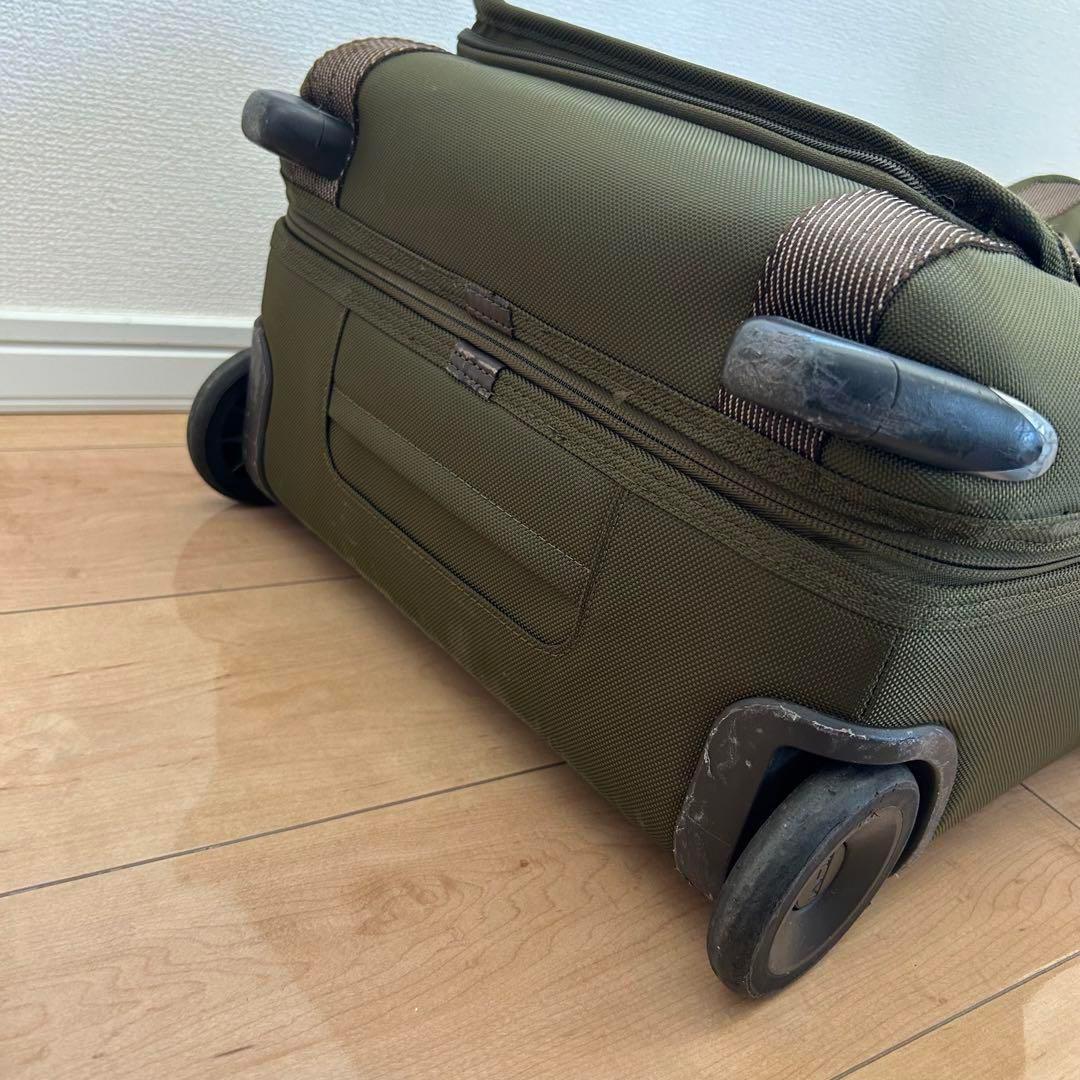 さ*る様 TUMI トゥミ　カーキ スーツケース　キャリーケース　トラベルバッグ