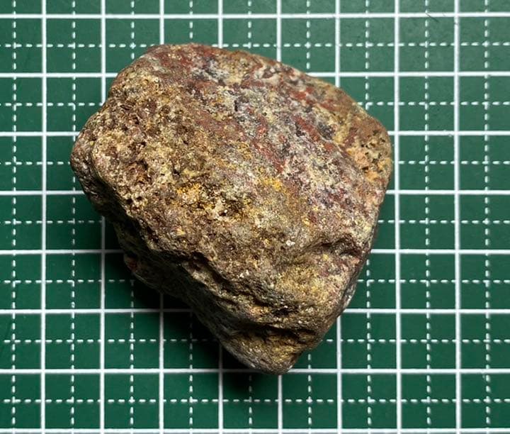 【珍品】　青森県砂ヶ森産　ベンガラ　原石　錦石　国産鉱物　水石　鑑賞石　標本