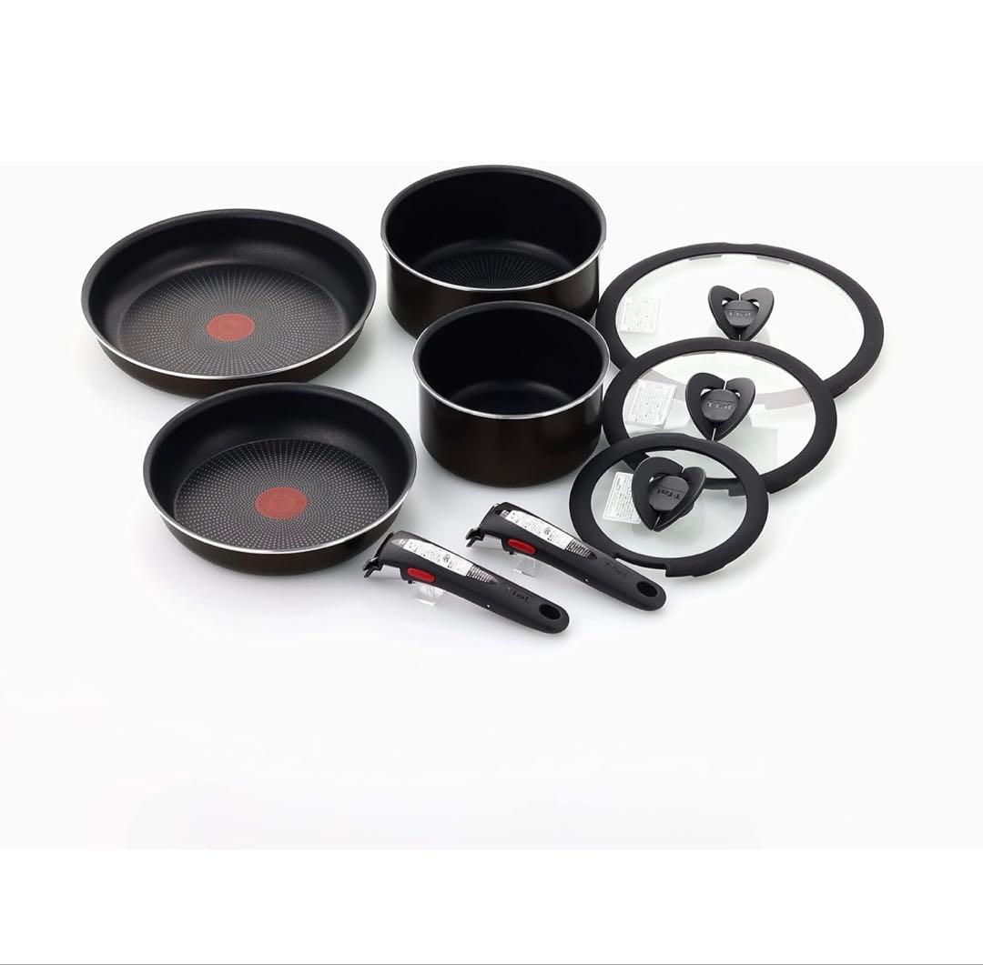 ティファール 鍋・フライパンセット 9点セット