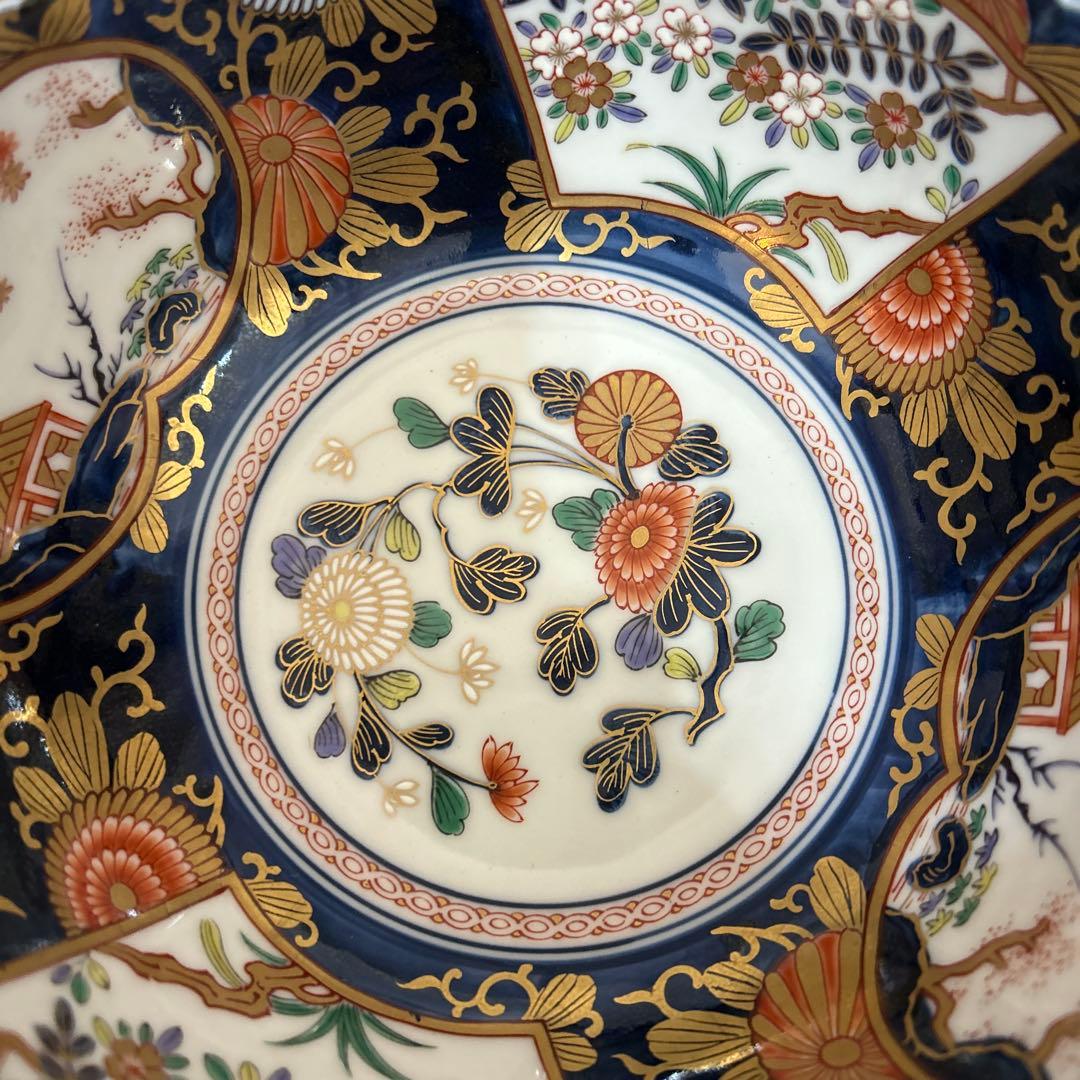 其泉　琳派古伊万里　鉢　木箱付き