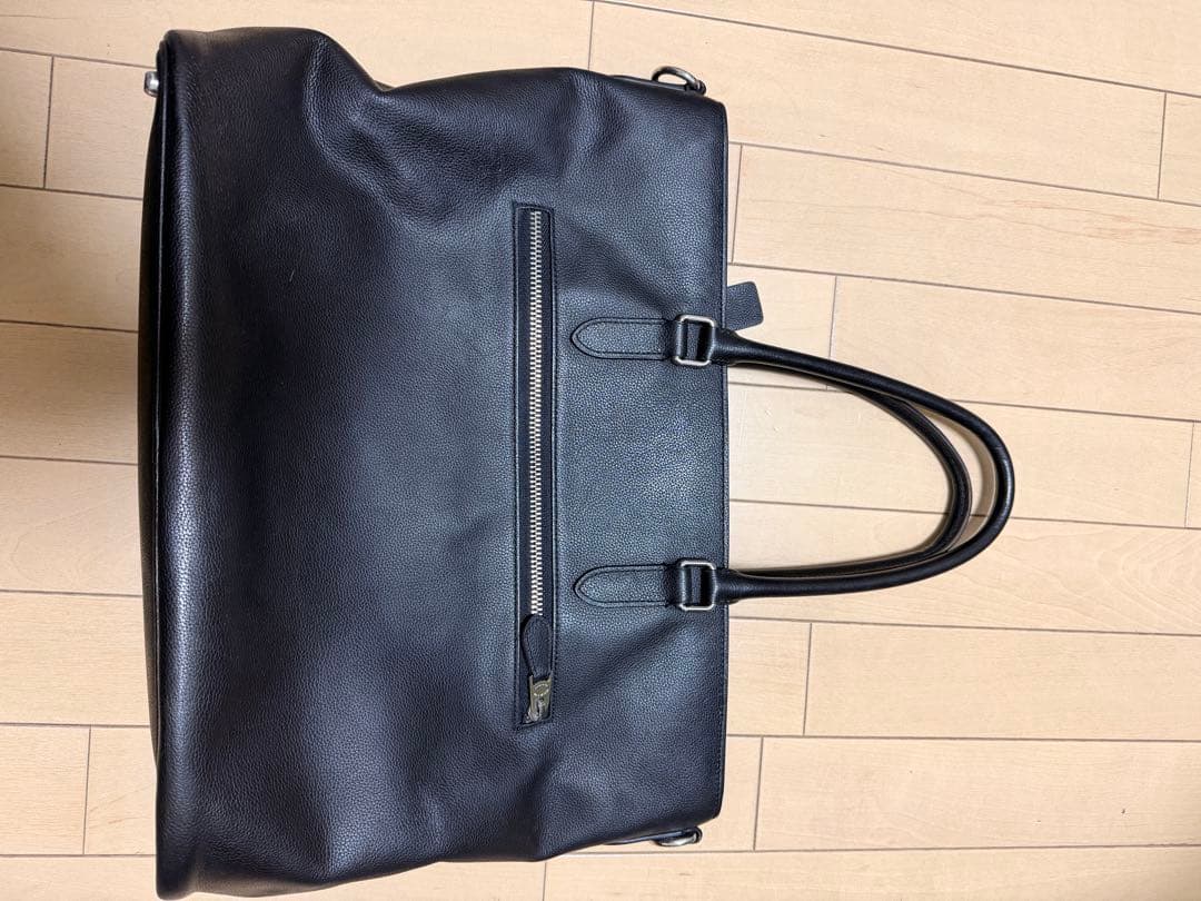 メル友　COACHブラックトートバッグ C2841