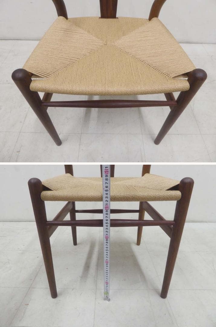 未使用品 正規品■カールハンセン＆サン■CH24 Yチェア ウォールナット材-2