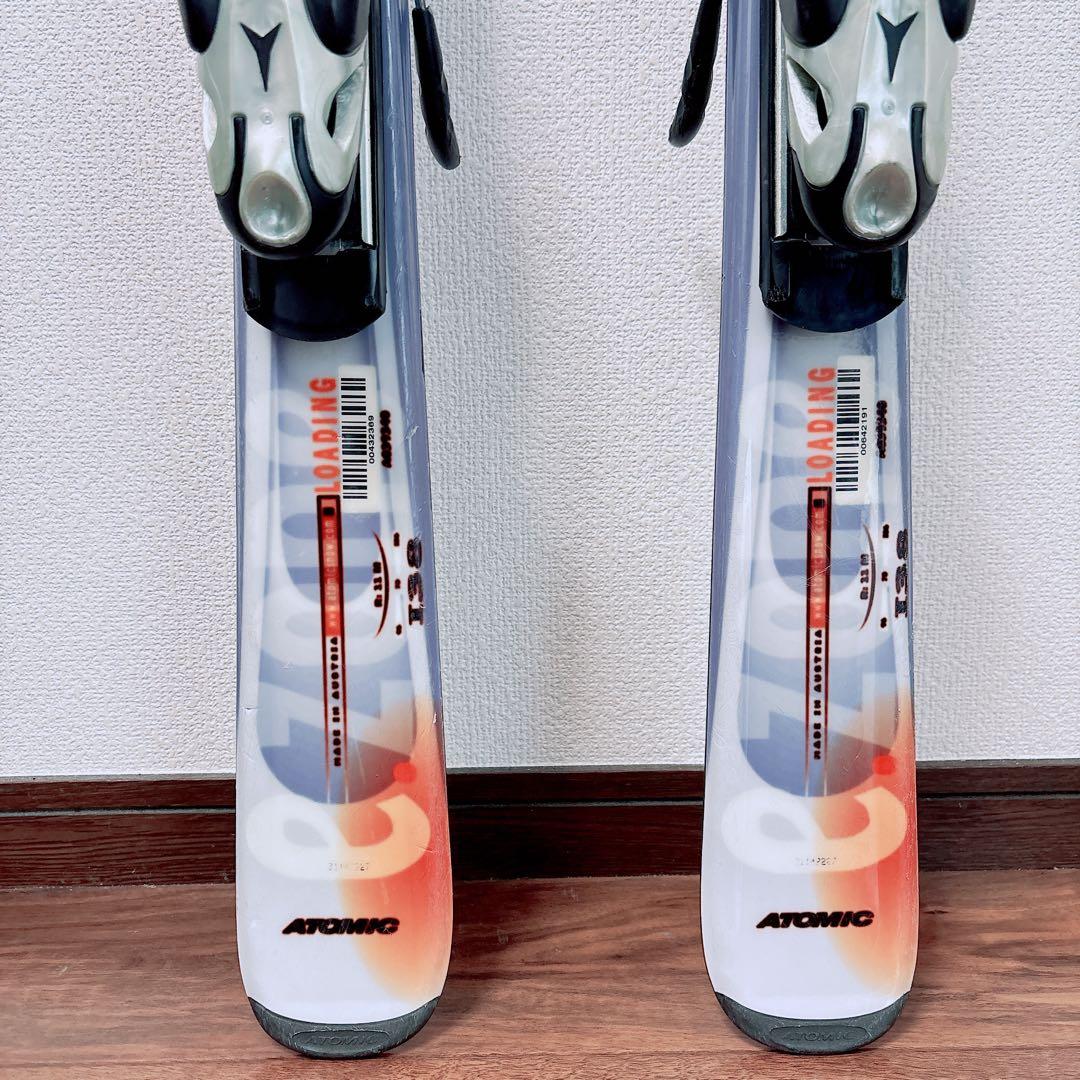ATOMIC スキー板 eTL LOADING 138cm ビンディングセット
