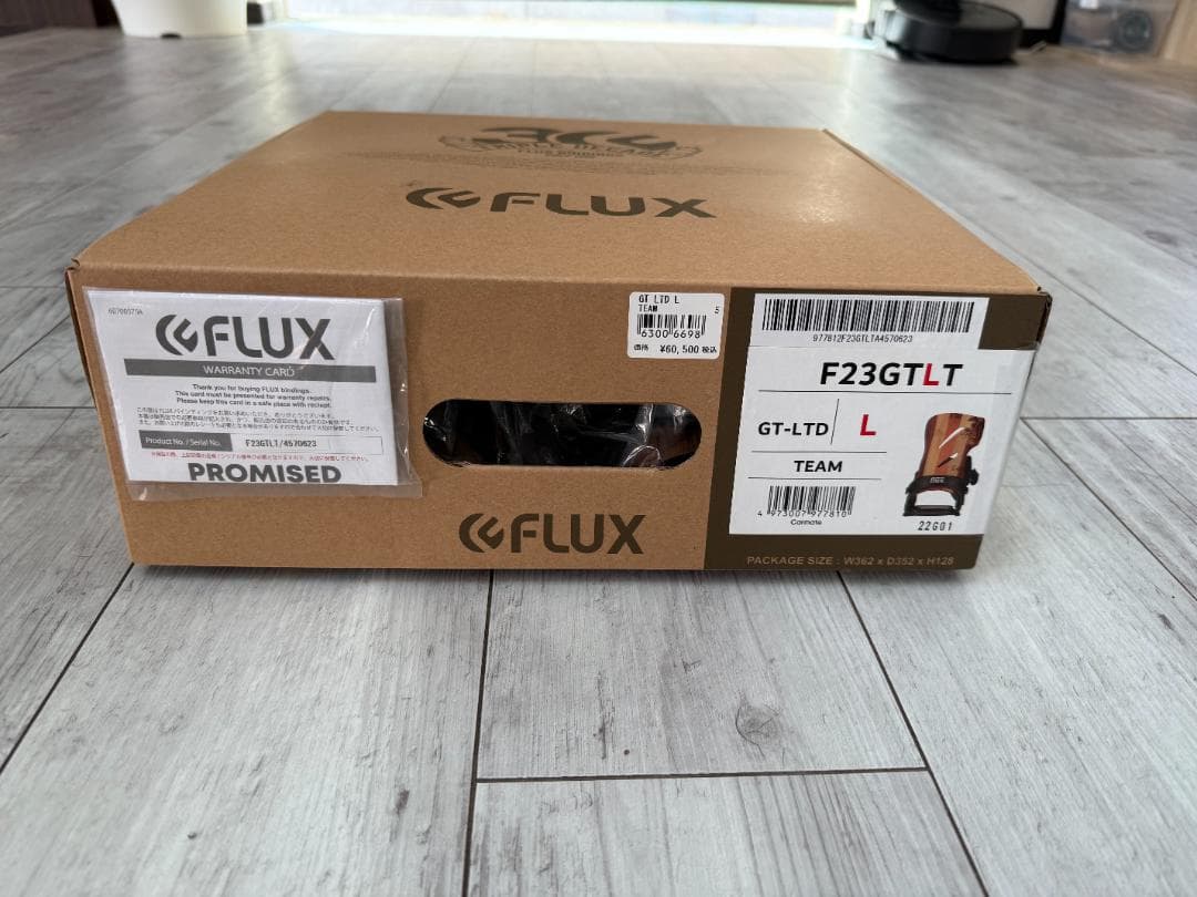 FLUX　GT-LTD　ビンディング　Lサイズ 　木目調　美品　フラックス