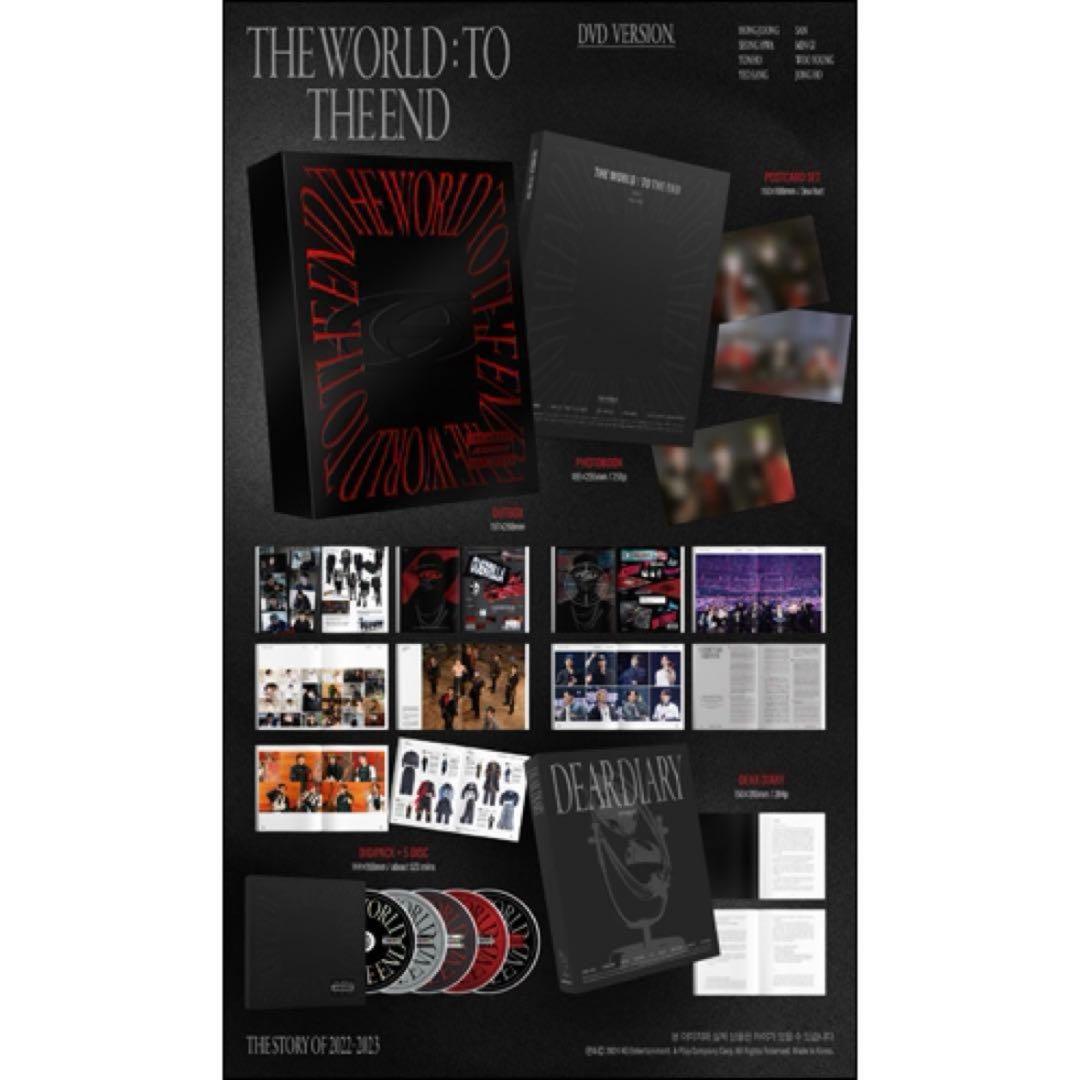 K-POP・アジア ATEEZ THE WORLD: TO THE END DVD