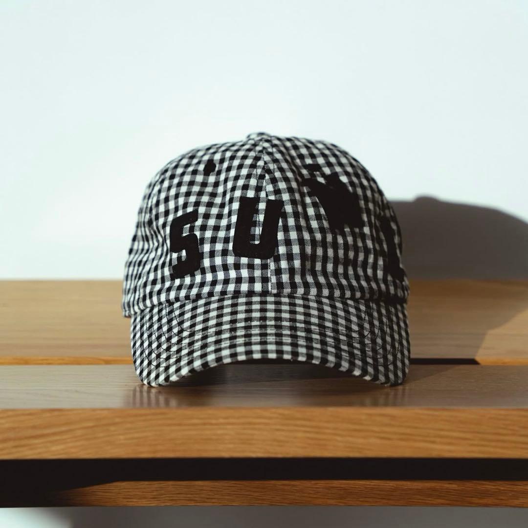 SUNLOVE Staccato Cap Black Gingham キャップ