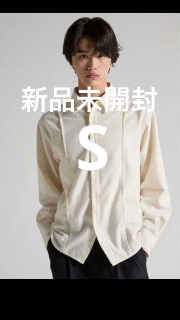 【未開封最安値】Parts Lab. アイボリー レギュラーカラーシャツ S