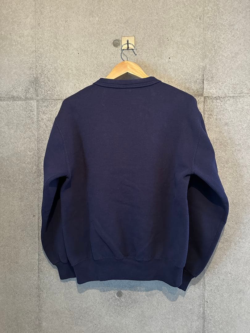 ラッセル アスレチック スウェットカーディガン ネイビー L 90s 古着 希少