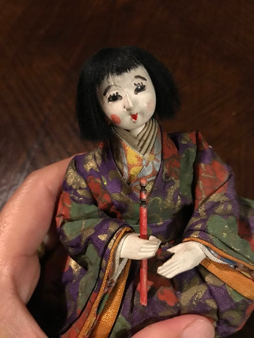 雛人形　1940年代後期　時代もの　日本の伝統的な色