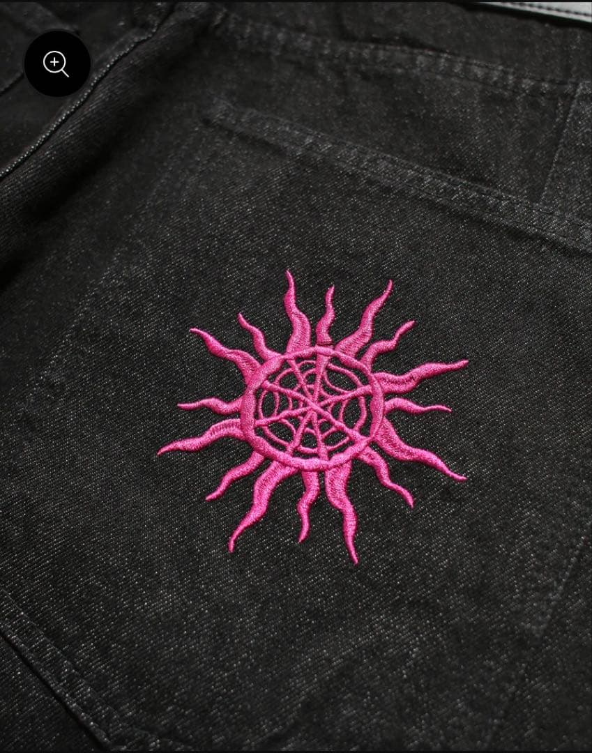 NOREMID GIRL RIGID DENIM ブラック