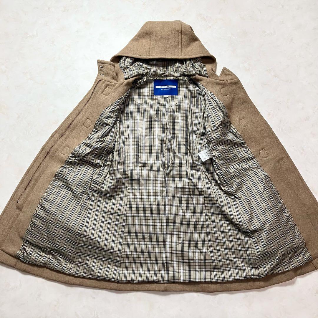 BURBERRY BLUE LABEL ダッフルコート　ノバチェック　M