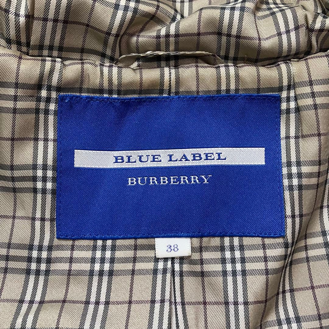 BURBERRY BLUE LABEL ダッフルコート　ノバチェック　M