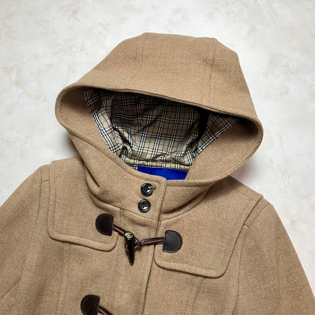 BURBERRY BLUE LABEL ダッフルコート　ノバチェック　M