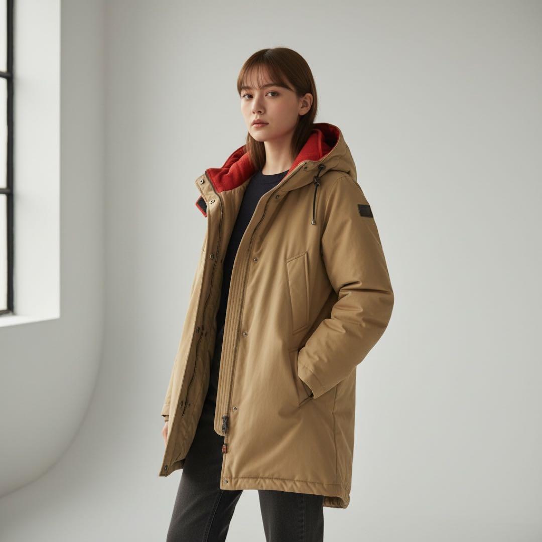 国内正規品 WOOLRICH リバーシブルダウンパーカー NF ウールリッチ