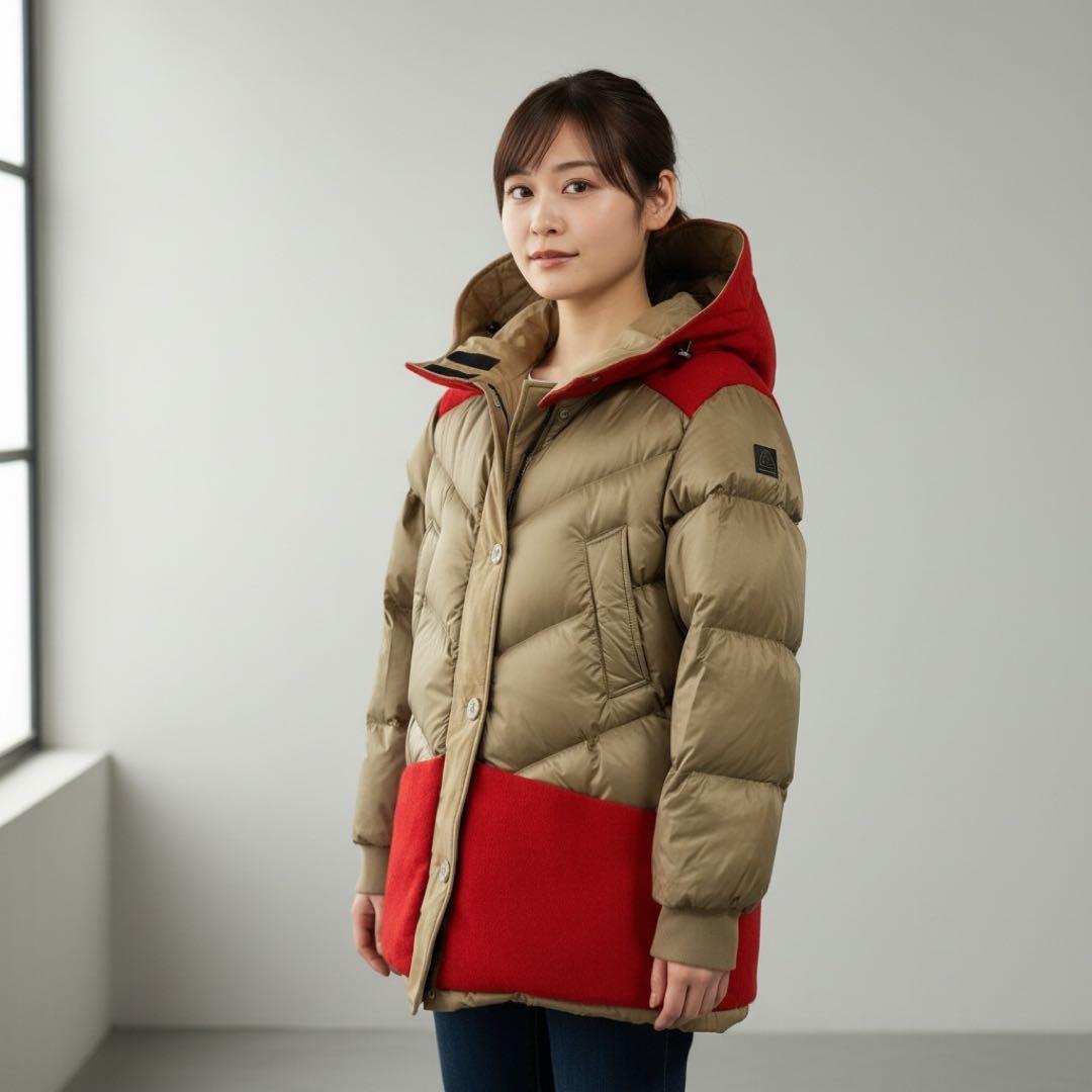 国内正規品 WOOLRICH リバーシブルダウンパーカー NF ウールリッチ