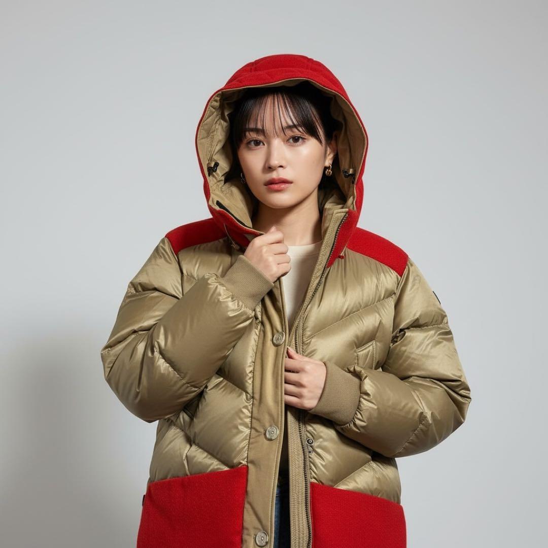 国内正規品 WOOLRICH リバーシブルダウンパーカー NF ウールリッチ