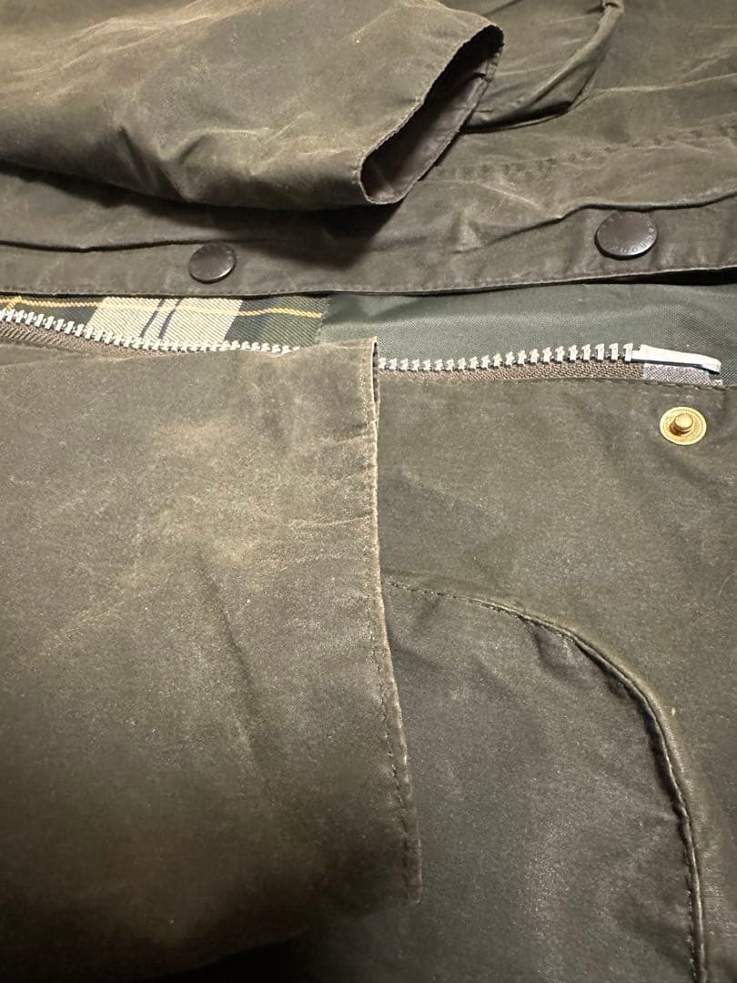 Barbour ゲームフェア シップス別注 38 オリーブ