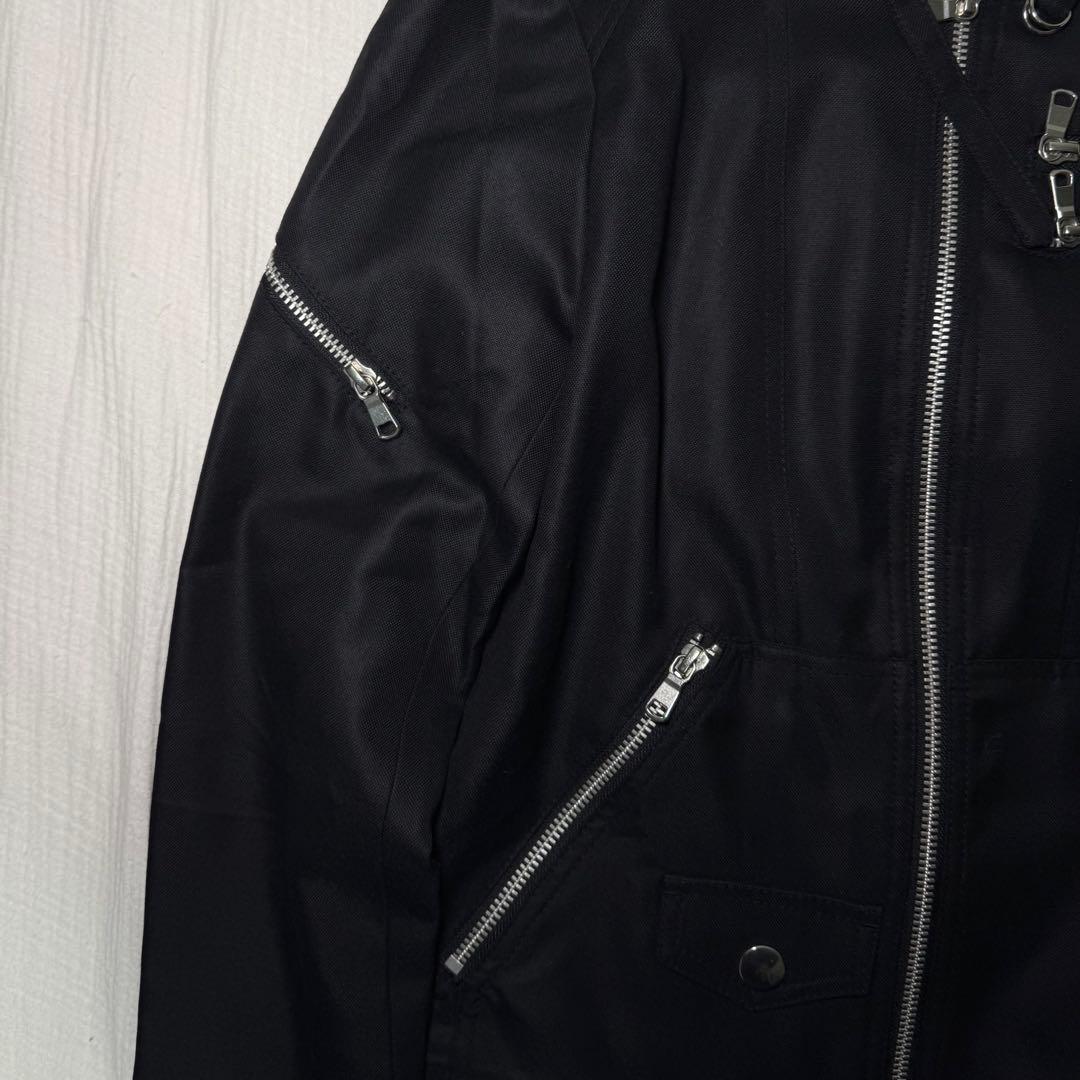 00s Marc by Marc Jacobs ブラックライダースジャケット