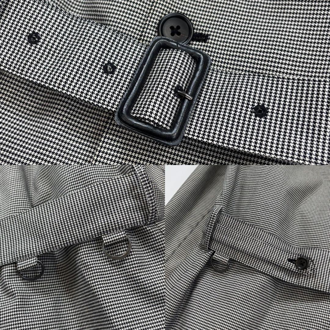 PS Paul Smith カシミヤライナー 千鳥柄 トレンチコート ベルト