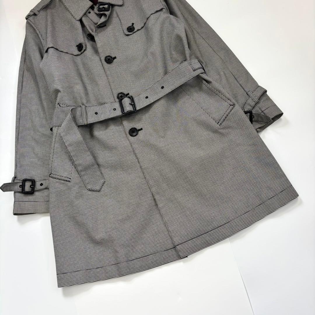 PS Paul Smith カシミヤライナー 千鳥柄 トレンチコート ベルト