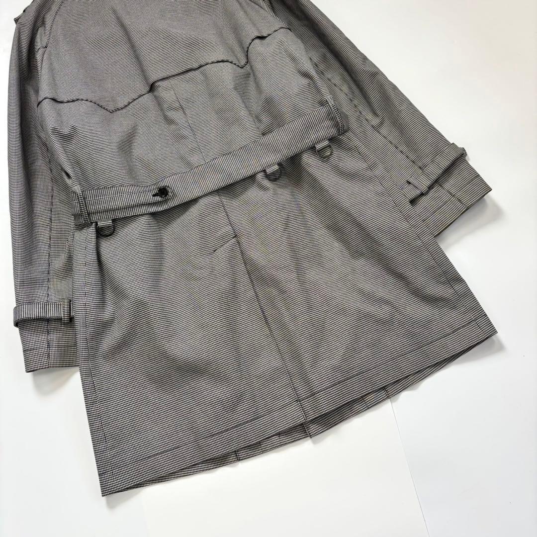 PS Paul Smith カシミヤライナー 千鳥柄 トレンチコート ベルト