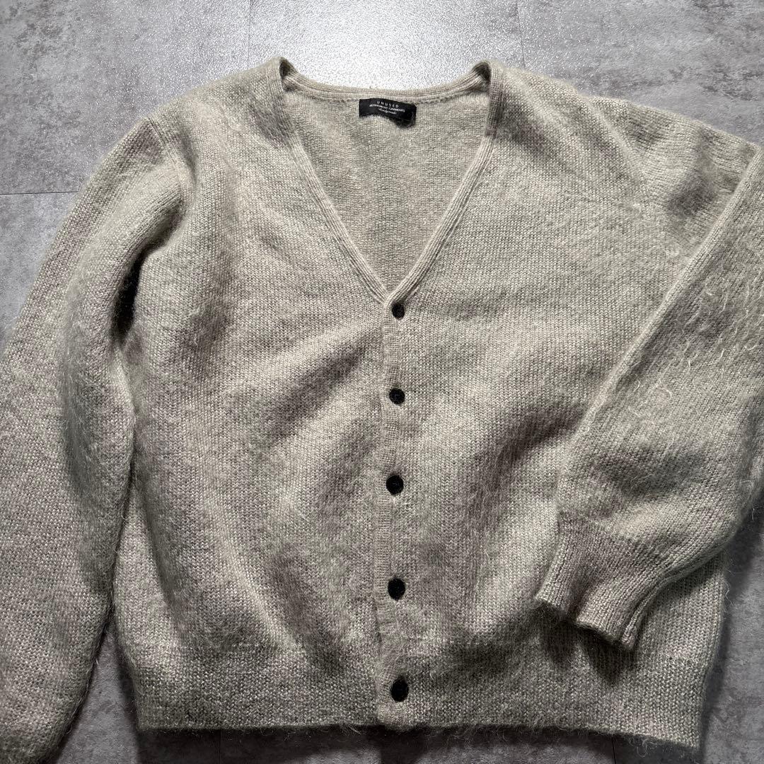 極美品❣️ unused mohair knit cardigan