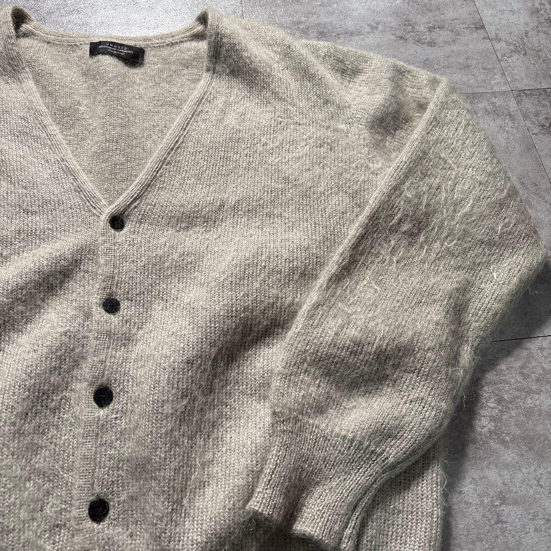 極美品❣️ unused mohair knit cardigan