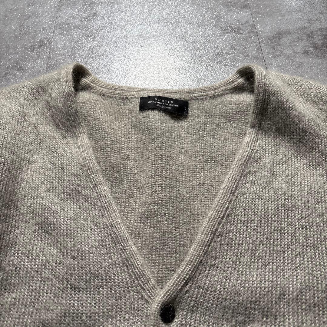 極美品❣️ unused mohair knit cardigan