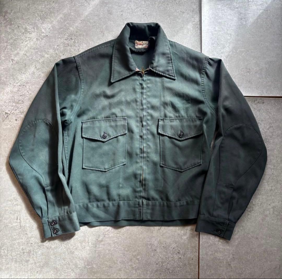 k*b様 ウィップコードジャケット 50s コットン ギャバジン ブルゾン