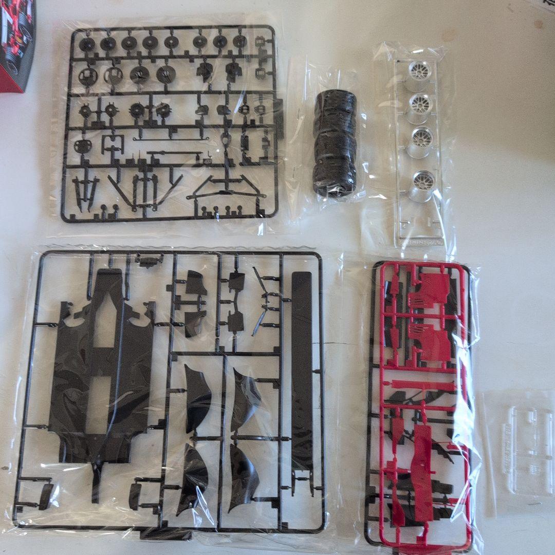 フジミ　1/20フェラーリ248F1 別売りエッチングパーツ、デカール付