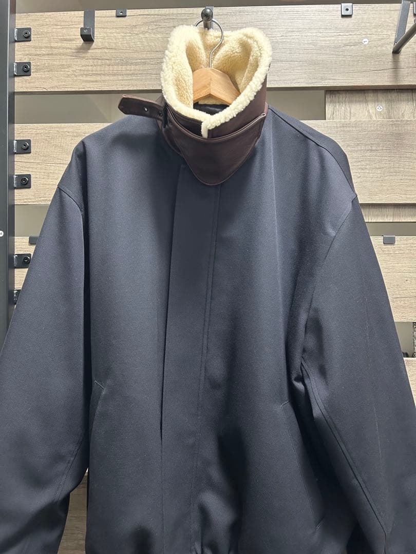 ssstein MOUTON COLLAR PADDED JACKET Sサイズ