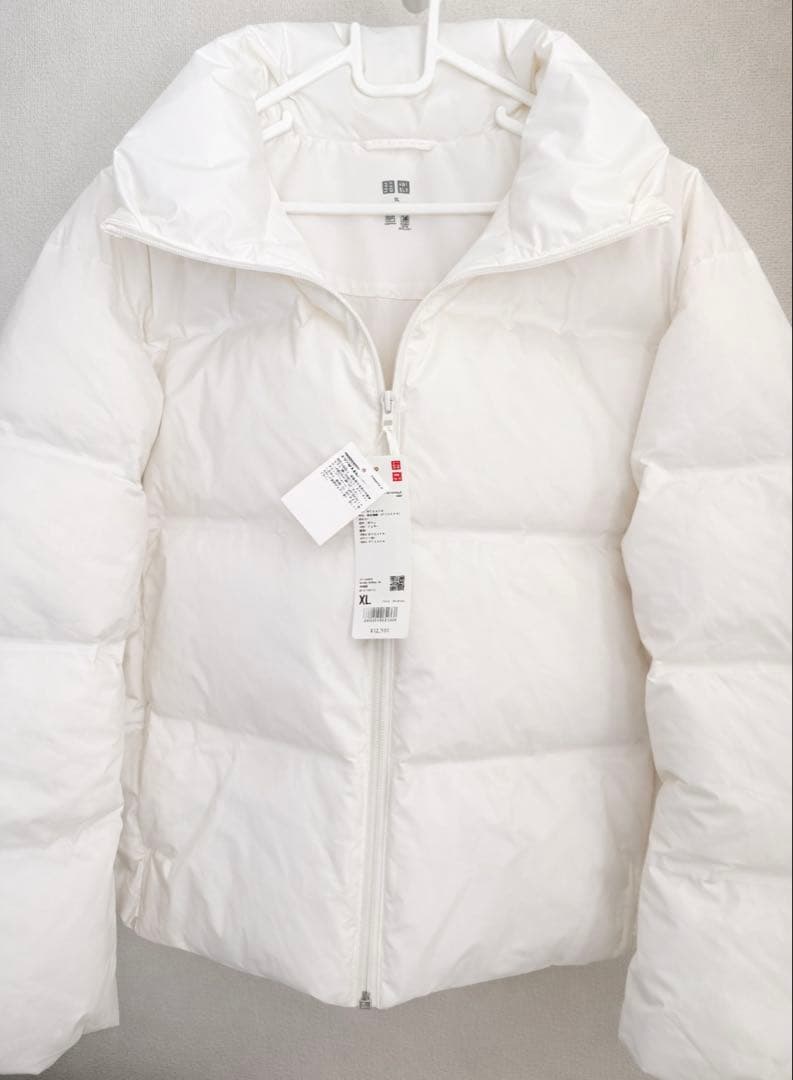UNIQLO ホワイト ダウンジャケット XL 新品タグ付き