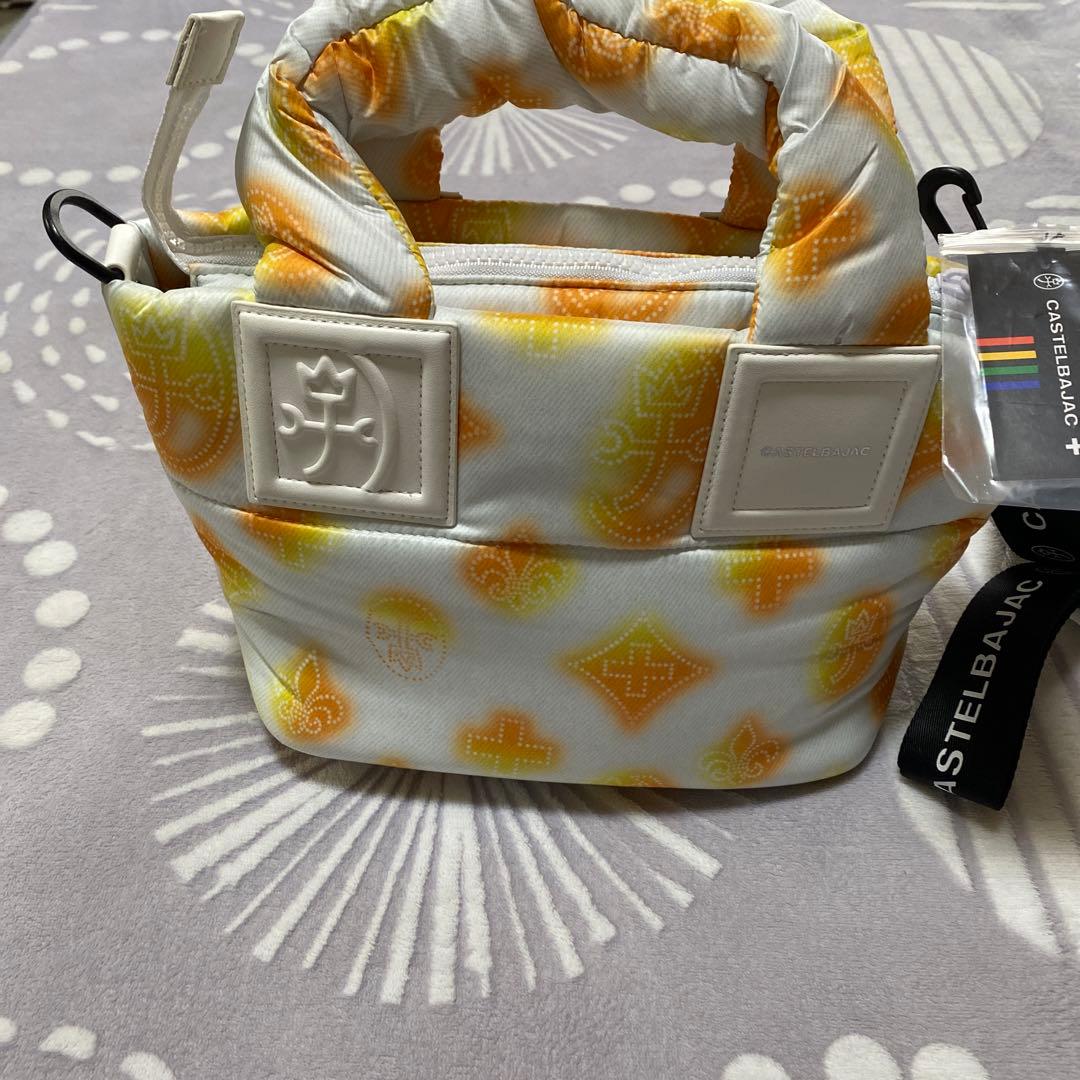 CASTELBAJAC トートバッグ 098721 オレンジ チーくん品