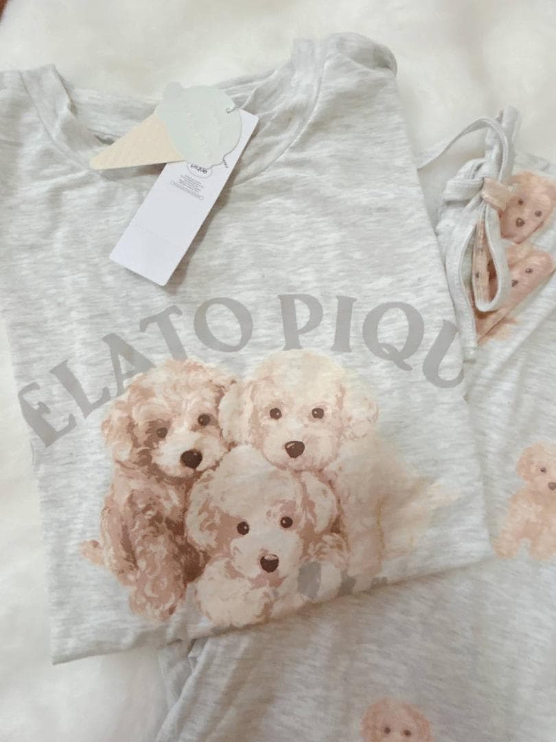 GELATO PIQUE トイプードル ルームウェア短パン　新品タグ付き✨セット