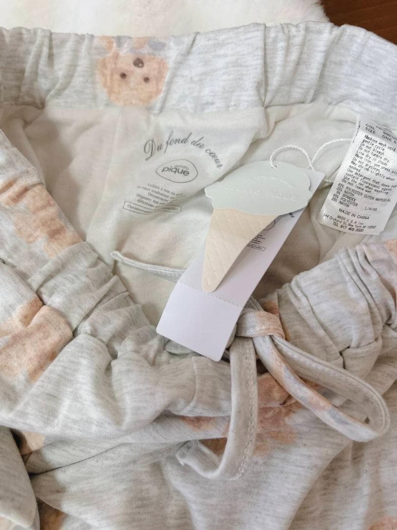 GELATO PIQUE トイプードル ルームウェア短パン　新品タグ付き✨セット